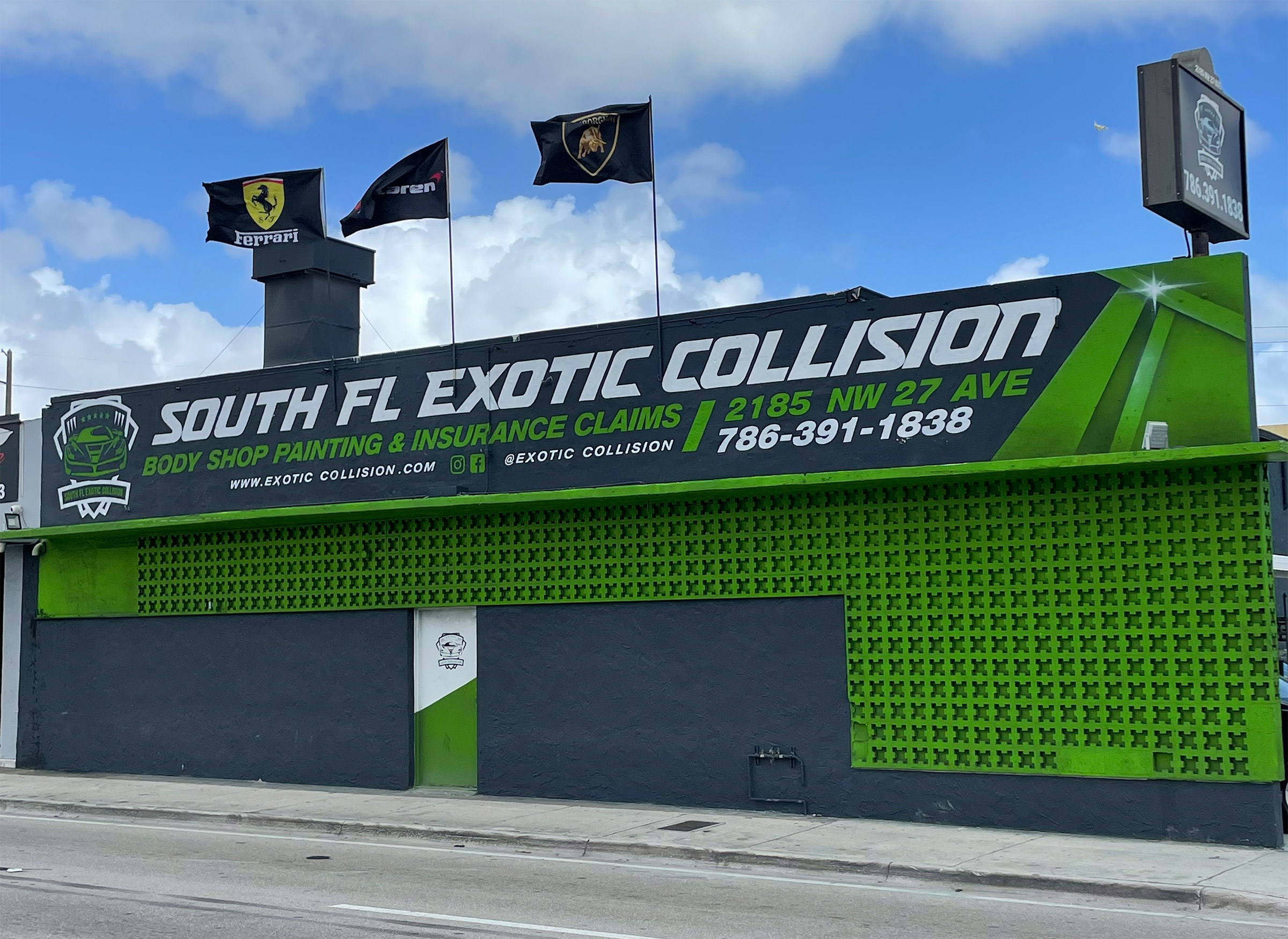 South FL Exotic Collision